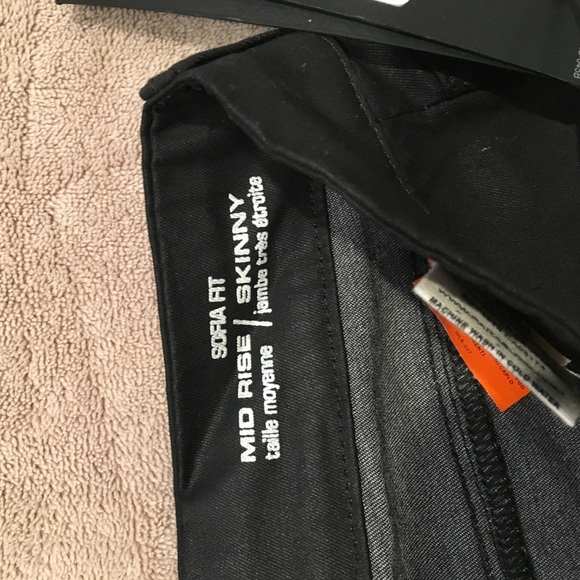 PARASUCO black skinny sheen Moto  jeans - Picture 4 of 7